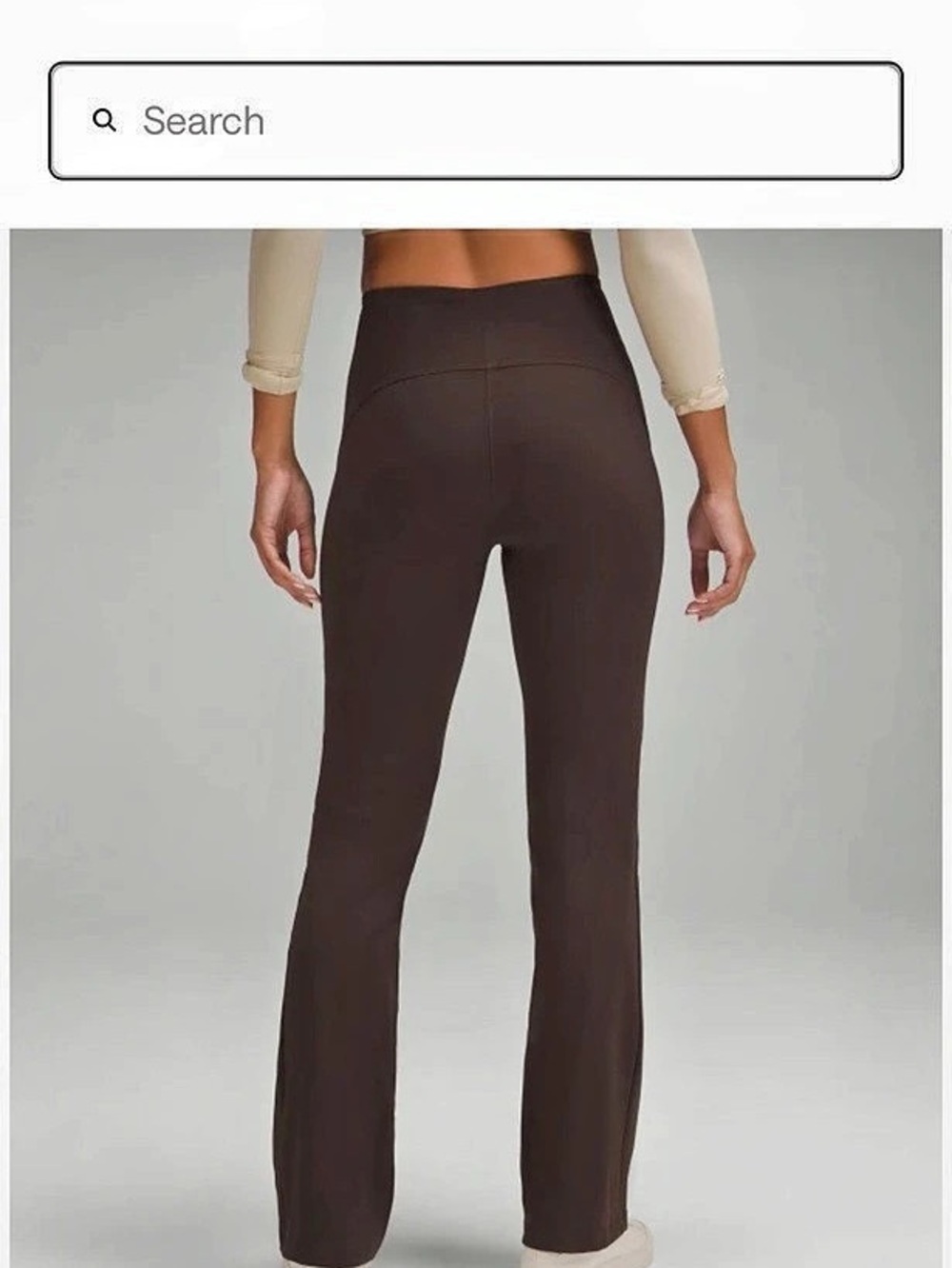 lululemon smooth fit pull on high-rise in Brown